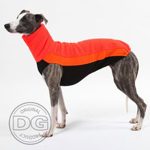 Load image into Gallery viewer, Cosy Hound Fleece in Neon Orange