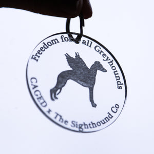 Greyhound Token Keyring for CAGED Nationwide