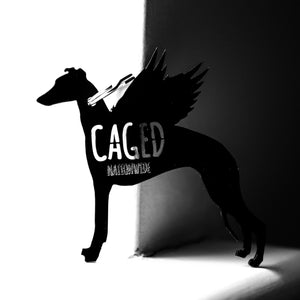 Greyhound Keyring for CAGED Nationwide