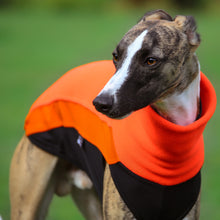 Load image into Gallery viewer, Cosy Hound Fleece in Neon Orange
