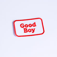 Load image into Gallery viewer, &#39;Good Boy/Girl&#39; Embroidered Badge