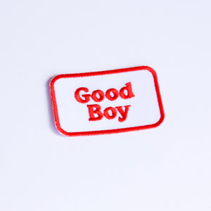 'Good Boy/Girl' Embroidered Badge
