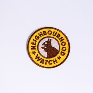 'Neighbourhood Watch' Embroidered Badge