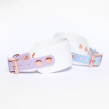 Load image into Gallery viewer, Lilac Lavender Biothane Whippy Collar