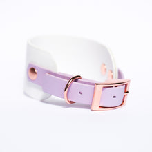 Load image into Gallery viewer, Lilac Lavender Biothane Whippy Collar