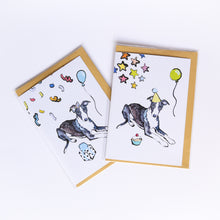 Load image into Gallery viewer, Whippet Birthday Cards
