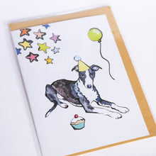 Load image into Gallery viewer, Whippet Birthday Cards