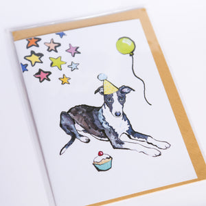 Whippet Birthday Cards