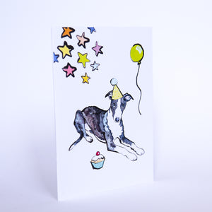 Whippet Birthday Cards