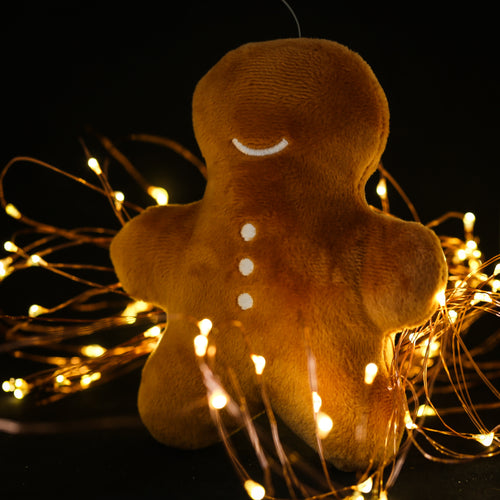 Mini Gingerbread Man Squeaker