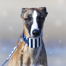 Load image into Gallery viewer, Navy Sailor Hound Collar