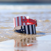 Load image into Gallery viewer, Navy Sailor Hound Collar