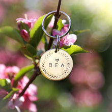 Load image into Gallery viewer, Gold Coin Personalised ID Tag