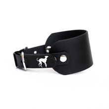 Load image into Gallery viewer, Essential Black &amp; Silver Hound Collar