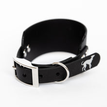 Load image into Gallery viewer, Essential Black &amp; Silver Hound Collar