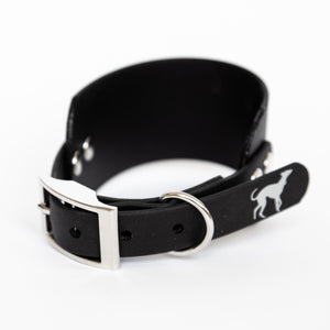 Essential Black & Silver Hound Collar