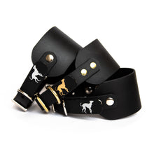 Load image into Gallery viewer, Essential Black &amp; Gold Hound Collar