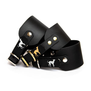 Essential Black & Gold Hound Collar