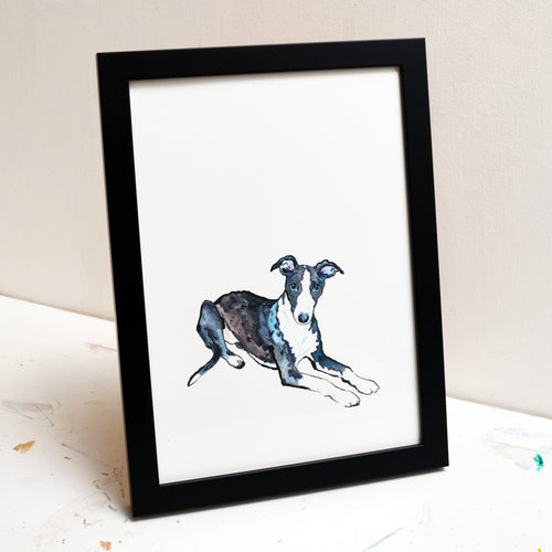 Bespoke Whippet Print