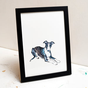 Bespoke Whippet Print
